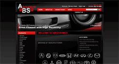 Desktop Screenshot of absdynamics.com